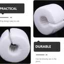 Foot Pillows for Elevation While Sleeping Rest Support Pillow with Ring Rehabilitation Bolster for Pressure Sore Prevention Bedridden Patients Foot Heel Toe Elevator for Bed, 6.69X6.69X3.93 Inch (1 Count (Pack of 1))