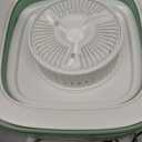 Portable Washing Machine 17L, Foldable Mini Washer with Spin Dryer, 3 Cleaning Modes for Baby Clothes, Underwear & Socks, Compact Laundry Machine for Travel, Dorms & Camping