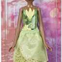 Disney Princess Royal Shimmer Tiana Doll, Fashion Doll with Skirt and Accessories, Toy for Kids Ages 3 and Up