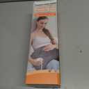 Super-Fast Heat Up Carbon Fiber Heating Pad: Back, Neck, Shoulder, Period Cramps Pain Relief, Muscle Relief, Deeper Relax, Moist/Dry Heat, Auto-Off, Machine Washable(Charcoal Grey-UPGRADED, 12" x 24")