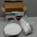 5 Qt Tilt-Head silicone liners for kitchen aid stand mixer, Silicone Bowl Liners with Lids, Kitchen Aid Accessories and Attachments for Baking and Cooking (3pcs Green+Blue+White)