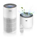 VEVOR 2 in 1 Air Purifier with Humidifier, Covers Up to 1090 ft² in One Hour, True HEPA 11 Filter, 22dB Quiet, Filters Up to 95% of Smoke, Dust, Pet Dander, Air Cleaner for Home, Large Room, Bedroom