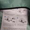 Large Easy Setup Beach Tent,Anti-UV Beach Shade Beach Canopy Tent Sun Shade with Extended Floor & 3 Mesh Roll Up Windows Fits 3-4 Person,Portable Shade Tent for Outdoor Camping Fishing (Mint Green)