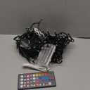 Color Changing Christmas Lights with Remote, 2 Pack Total 66.6 FT 200 LED Battery Powered String Lights Classroom Decoration, 34 Colors Outdoor Fairy Lights for Bedroom Dorm Yard Tree Party Decor