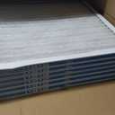 Aerostar 20x20x1 MERV 11 - 6 Count - Pleated HVAC, Furnace & Air Conditioner Filters - Removes Dust, Cold & Flu Germs, Lint, Mold, Pet Dander, Allergy-Causing Pollen, Smog & Smoke