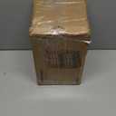 2 Pack Storage Stackable Kitchen Laundry Pantry Organizers,Wall Mount Trash Bag Holder Dispenser with Bamboo Top Countertop Organizer,Brown