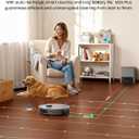 Lefant LiDAR Robot Vacuum and Mop Combo, 10000Pa Suction, 75-Day Self-Emptying Base with Multi-Floor Mapping, 240Min Runtime, Ideal for Pet Hair & Carpets, Wi-Fi/Alexa/App Control, M2S Plus