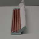 8 Pack 10 Inch Brown Taper Candles For Dinner Home Decor Wedding Shower