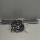 Front Door Window Weatherstrip Trim, Window Molding Sweep Felt Trim & Run Channel Seals Kit Compatible with Chevy GMC Vehicle 1981-1991 C10 20 30 K10 20 30 C1500 2500 Suburban R1500, Replace#15569071