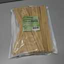 2 x 1/2 x 12 Inch 25 PCS Square Dowel Rods Wood Sticks Wooden Dowel Rods Unfinished Bamboo Sticks - for Crafts,Home Decor, Model Making and DIYers