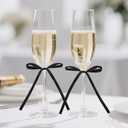 3 x Anwyll Twist Tie Bows 5x7Inch - 30Pcs Premade Black Gift Bow for Cake Gift Wrapping Balloon Craft Treat Bag Black Satin Ribbon Bows for Wedding Baby Shower Birthday Party Halloween Christmas Decor