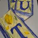 Sukkah Decorations Outdoor Happy Sukkoh Porch Sign Banner Jewish Judaism Israeli Decorations and Supplies for Home