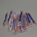 1mL Syringe 31G 1/2 Inch, Syringes Individually Wrapped, Pack of 24