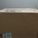 Amazon Basics No-Mess Hooded Cat Litter Box, Standard, Multicolor, 21 in x 16 in x 15 in