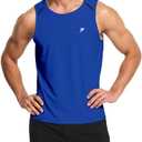 DEMOZU Men’s Workout & Swim Tank Top Sleeveless – Quick-Dry Moisture-Wicking Athletic Shirt (Big & Tall) Size L