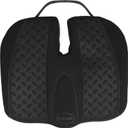 Dr. Scholl's Max Support Charcoal-Infused Posterior Seat Cushion, Memory Foam — Black