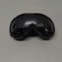 ZIONOR Lagopus B1 Ski Goggles OTG Anti fog Snow Goggles UV Protection Snowboard Goggles for Men Women Adult Youth (One Size, A1-vlt 10.5% Black Frame Silver Lens)