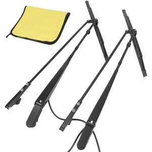 2Pcs Windshield Wiper Arm Right & Left Side.For Kenworth T600(1985) Kenworth T600A（1986-2007) Kenworth T800 Models (1985-2015) Kenworth W900 (1985-2015) OE R23-1035-22,R23-1035-23.