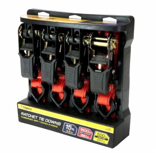 CargoLoc Ratchet Tie Downs, 15 ft