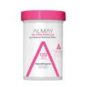 Almay Makeup Remover Pads, Micellar Gentle, Hypoallergenic, Fragrance-Free, Dermatologist & Ophthalmologist Tested (Packaging May Vary), 120 count