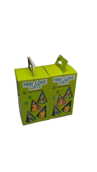 Dino GMR Mini Cone Hats, Pack of 2