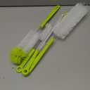 Bottle Cleaning Brush Set - Long Handle Bottle Cleaner for Washing Narrow Neck Beer Bottles, Sports Water Bottles with Straw Brush, Kettle Spout/Lid Cleaner Brushes