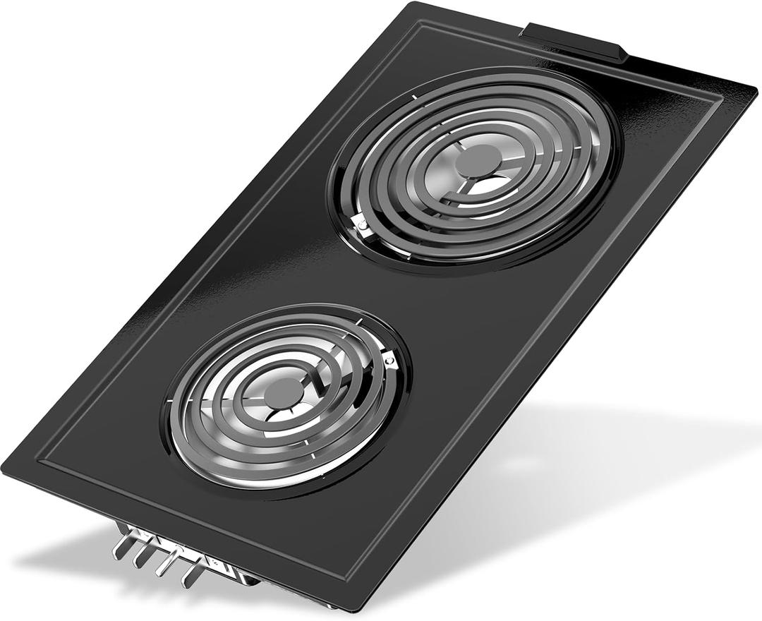 Upgraded JEA7000ADBA Coil Element Cartridge Compatible with Jenn Air Cooktop Replacement Parts, Whirlpool Range Stove Cartridge Assembly JEA7000ADB Kenmore Jenn-Air Electric Cooktop Burner Replacement