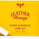 Leather Honey Suede & Nubuck Care Kit: Cleaner, Protector, Suede Brush & Eraser: Clean, Protect & Restore Shoes, Boots, Uggs, Furniture, Jackets, Bags and Apparel. Safe for Any Color