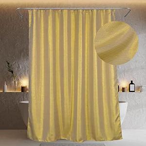 Amazon.com: Popkozzi Gold Shower Curtains for Bathroom: Glitter Sparkle Bling Fabric Decorative Shower Curtain - Waterproof Washable Luxury Elegant Fancy Glam Metallic Shimmer Bath Curtain - 72x72 : Home & Kitchen