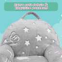 ALIMORDEN Kids Ultra-Soft Snuggle Foam Filled Chair, Star