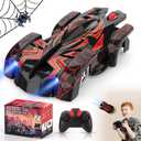 Wall Climbing Remote Control Car, 360 Rotating RC Stunt Car with Headlight, Rechargeable RC Cars Toys for 3 4 5 6 7 8-12 Year Old Boys Girls Kids