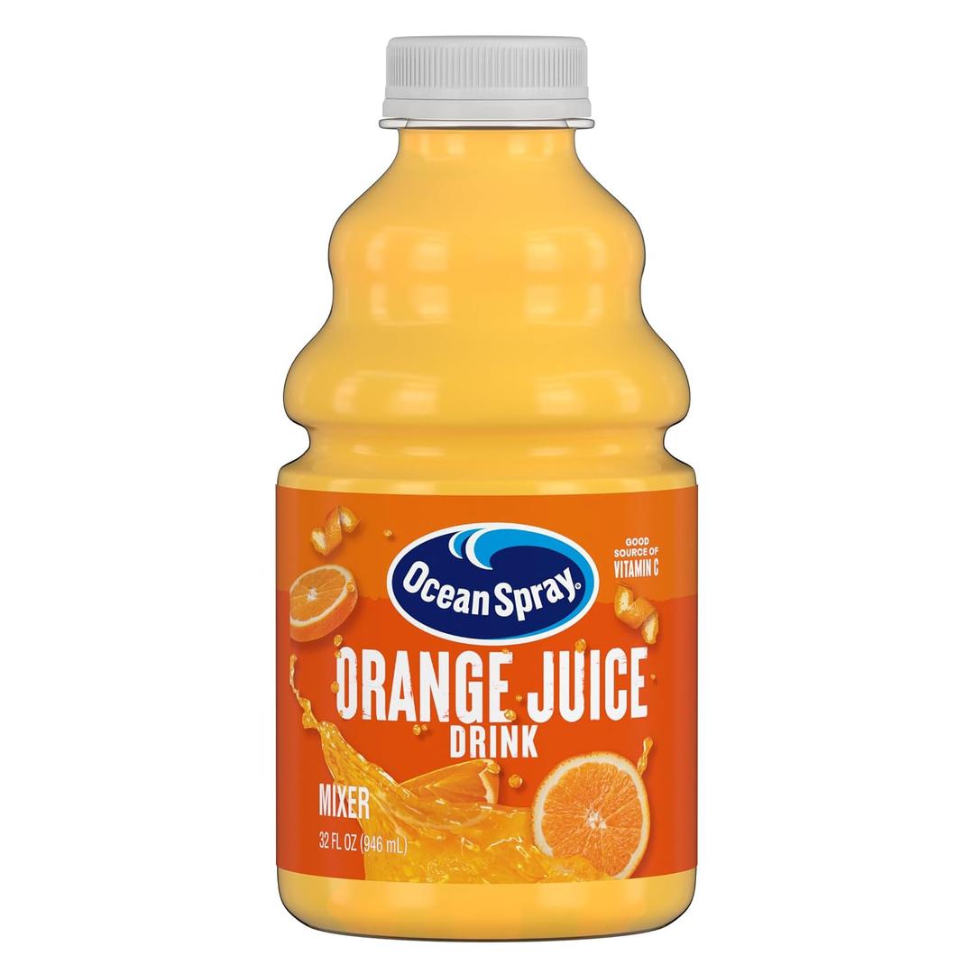 Ocean Spray Orange Juice Drink, 32 oz Bottle (EXP 08/16/26)