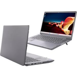 Mcover Case Compatible ONLY for 2022-2024 14" Lenovo IdeaPad 3 | 3i Series (14ADA6 / 14ALC6 / 14ABA7 / 14ITL6 / 14IAU7) Windows Laptops (NOT Fitting Any Other Models)- Black