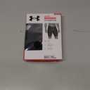 Under Armour Men's Multi-Pack Performance Tech Long-Leg Boxer Brief, 9" Inseam, All-Day Comfort (Black (001)/Black)