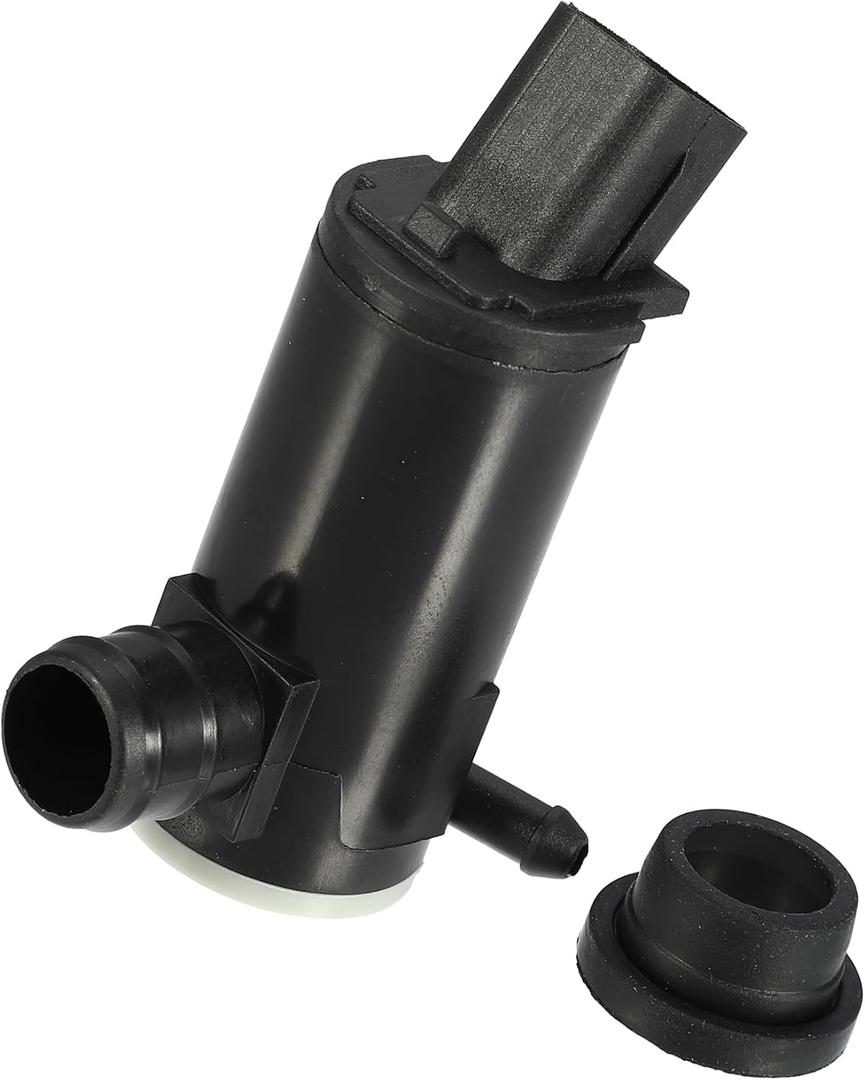 Motoforti Windshield Washer Motor Pump Replacement, for Kia Optima 2011-2016, Plastic, Black, 2pcs
