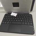 for iPad mini 7 (A17 Pro, 2024) & Mini 6 (2021) Case with Keyboard, 11-Color Backlit with Smart Trackpad, Magic-Style Keyboard Case for iPad mini 7th 6th Gen 8.3-inch, Black