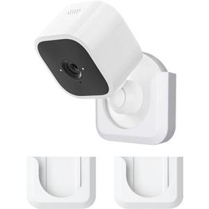 Blink Mini Camera Adhesive Wall Mount Bracket, Strong Adhesive Durable Camera Mount Stand for Blink Mini Indoor Camera, No Drill, No Screws (for Blink Mini-White)