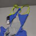 Speedo Women's Swimsuit One Piece Racerback Cut Out (10, Jacquard Sevres Blue)