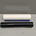 HTVRONT Black HTV Heat Transfer Vinyl Rolls - 12" x 20ft Black Iron on Vinyl for Shirts, Iron on for All Cutting Machines - Easy to Cut & Weed for Craft Heat Vinyl Design