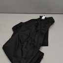 Junlan Sauna Suit for Women Full Body Jumpsuit Waist Trainers for Women Belly Fat Workout Sweat Suit (3X-Large, Black)