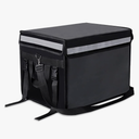 Insulated Bags For Food Delivery XL - 18.1" x 13.8" x 13.8", Commercial Insulated Food Delivery Bag w/ Divider, Waterproof & Foldable Catering Bag Food Deliveries, Delivery Pizza Bags 12 Inches