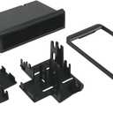 Scosche TA2158B Double DIN or Single DIN + Pocket Radio Install Dash Kit Compatible with Select 2000-2018 Scion and Toyota Vehicles - Aftermarket Car Stereo Installation - See Guide Image for Vehicles