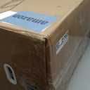 SONGMICS Trash Can, 2 x 8 Gallon (2 x 30 L) Garbage Can for Kitchen, with 15 Trash Bags, 2 Compartments, Plastic Inner Buckets and Hinged Lids, Airtight, Silver and Black ULTB60NL