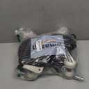 jessie Womens Roller Skates Water Ripple High-top Four-Wheel Roller Skates Shiny Roller Skates for Adult Youth Boys Girls Outdoor with Shoes Bag (Black ripple flash,US:10), Size 44