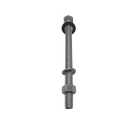 (4 Sets) 3/8"-16 x 5 Stainless Steel Hex Head Screws Bolts, Nuts, Flat & Lock Washers, 18-8 (304) S/S, Fully Threaded by MetalSpacersOnline