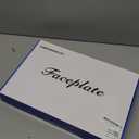 Faceplate for PS5 with RGB Light Strip and Dust Filter for Cooling Vents DOBEWINGDELOU 400+ Effects LED Light Ring Console Cover for PS 5 Disc Edition DIY Decoration Kit Accessories Purple