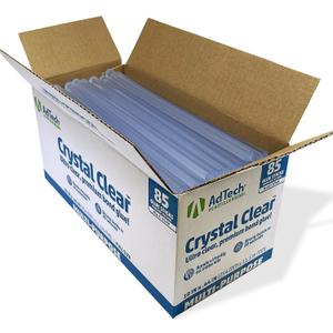 AdTech Hot Glue Sticks 10" Full Size, Clear, 85 Sticks