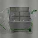 Desk Organizer with 5 Drawers, Rectangular Office Stationery Supplies Desktop Drawers, Plastic Makeup Storage, Suitable for Office, School, Home (White & 5 Drawers)