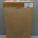 Qunclay 6 Plastic Freezer Organizer Bins with Wheel Set Clear Tall Narrow Kitchen Pantry Organizer Snack Storage Containers for Office Refrigerator(10 x 13.3 x 5.5 Inches)