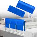 Bed Rail Pads for Elderly Adults Safety, Hospital Bed Railing Covers, Bedside Guard Rails Cover, Sleep Bumpers Foam Padding Cushion for King Queen Bed, Medical Bed Rail Padded Handicap (3012inch)